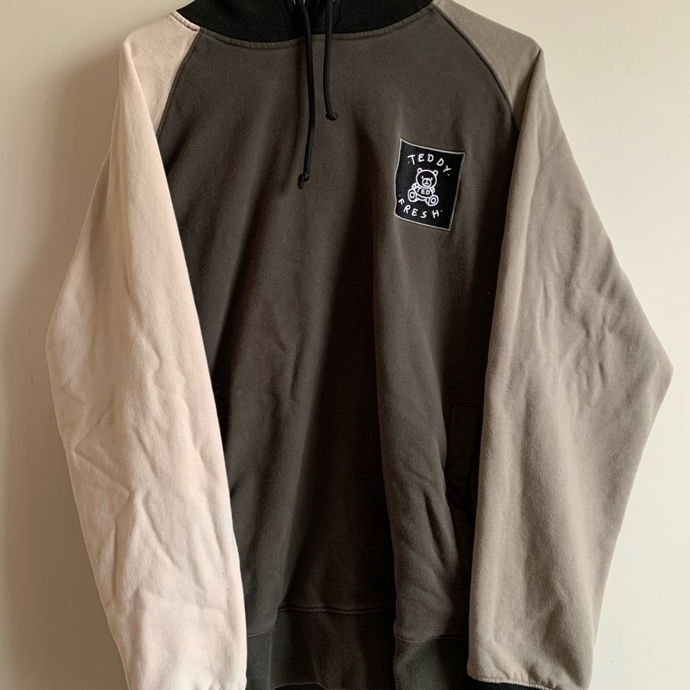 TEDDY FRESH Color block hoodie